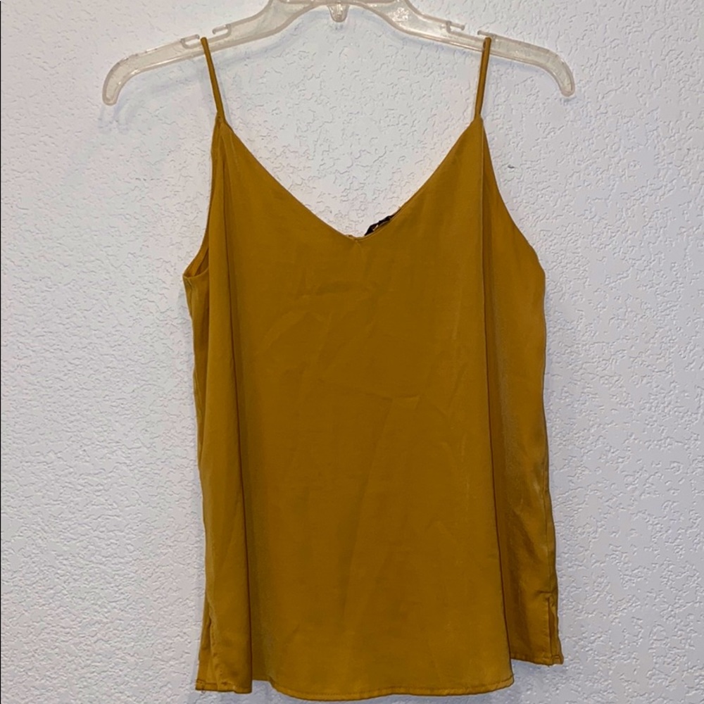 Mustard Tank Top